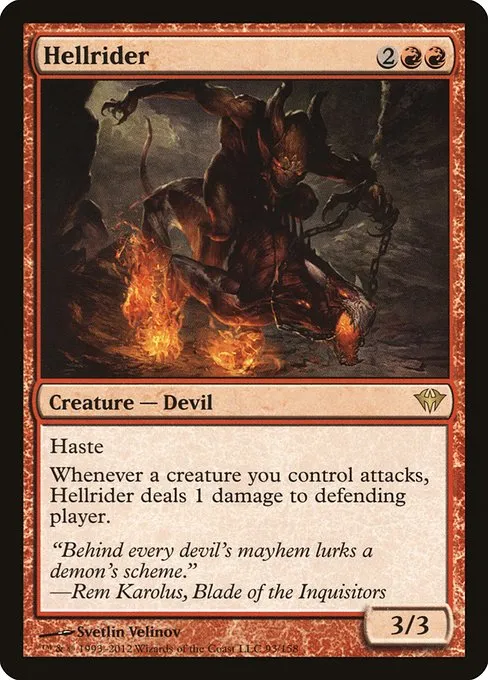 Hellrider · Dark Ascension 93/158
