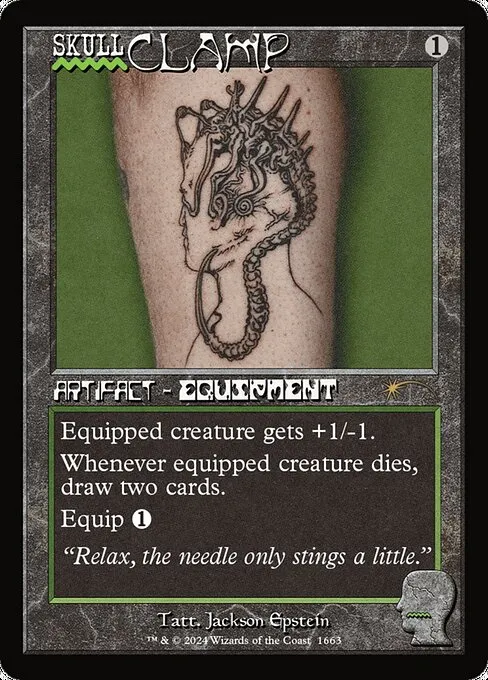 Skullclamp · Secret Lair Drop 1663/2547