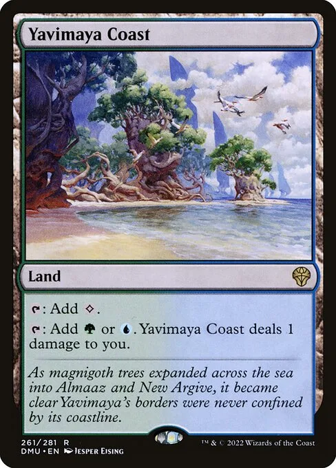 Yavimaya Coast · Dominaria United 261/453
