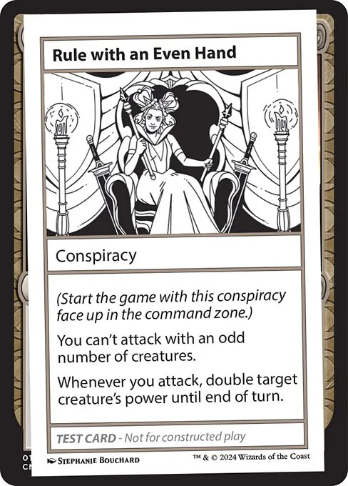 Rule with an Even Hand · Mystery Booster 2 505/385