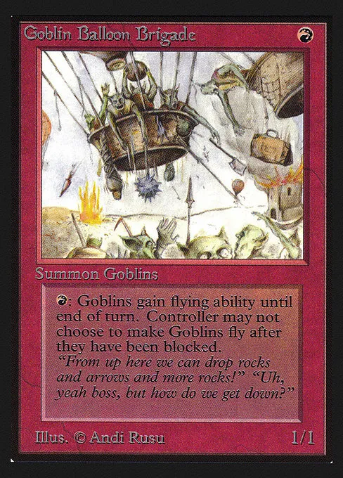 Goblin Balloon Brigade · Intl. Collectors' Edition 154/302