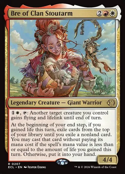 Bre of Clan Stoutarm · Lorwyn Eclipsed Promos 207p/87