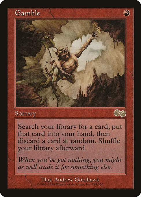Gamble · Urza's Saga 188/357
