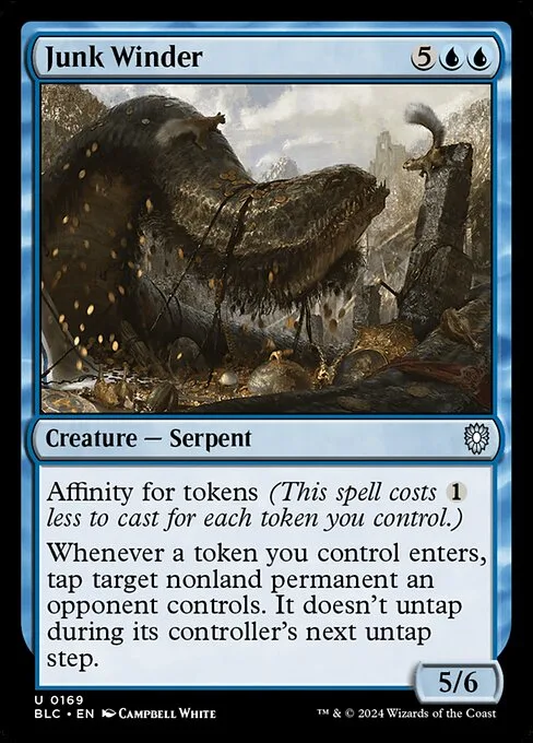 Junk Winder · Bloomburrow Commander 169/356