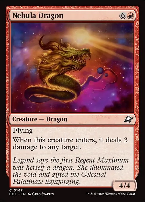 Nebula Dragon · Edge of Eternities 147/400