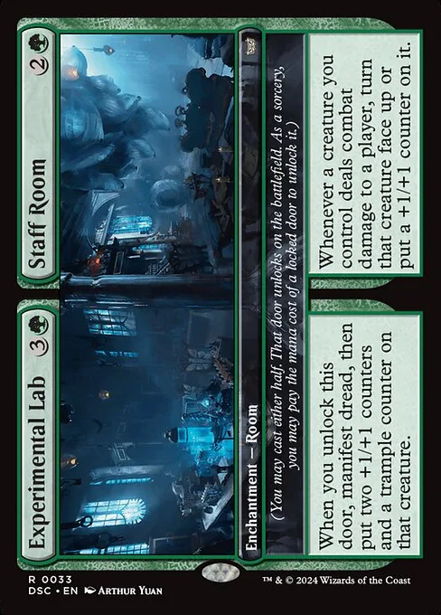 Experimental Lab // Staff Room · Duskmourn: House of Horror Commander 33/373