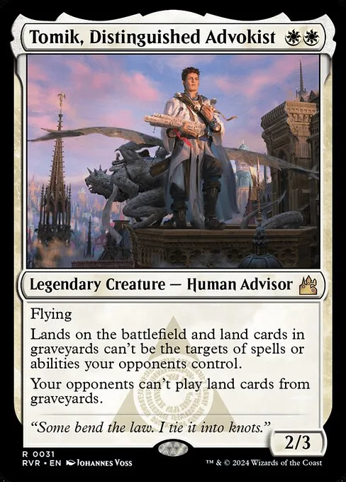 Tomik, Distinguished Advokist · Ravnica Remastered 31/531
