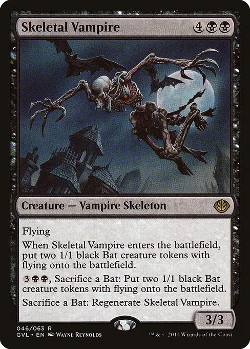 Skeletal Vampire · Duel Decks Anthology: Garruk vs. Liliana 46/63