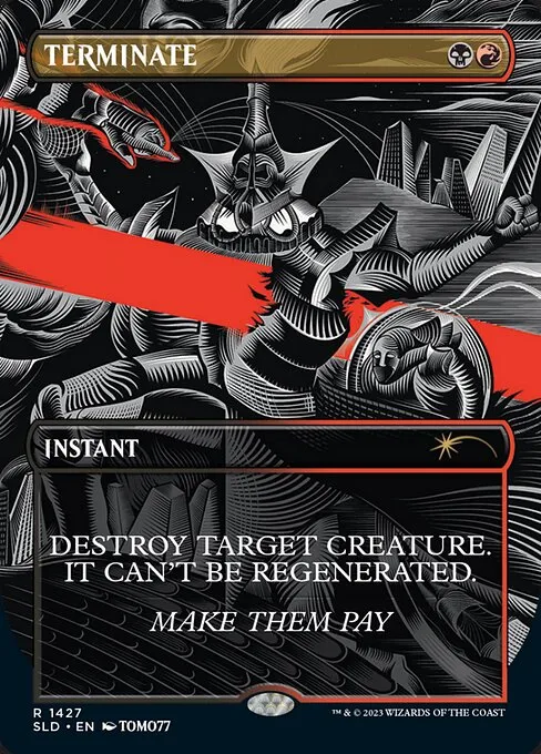Terminate · Secret Lair Drop 1427/2547
