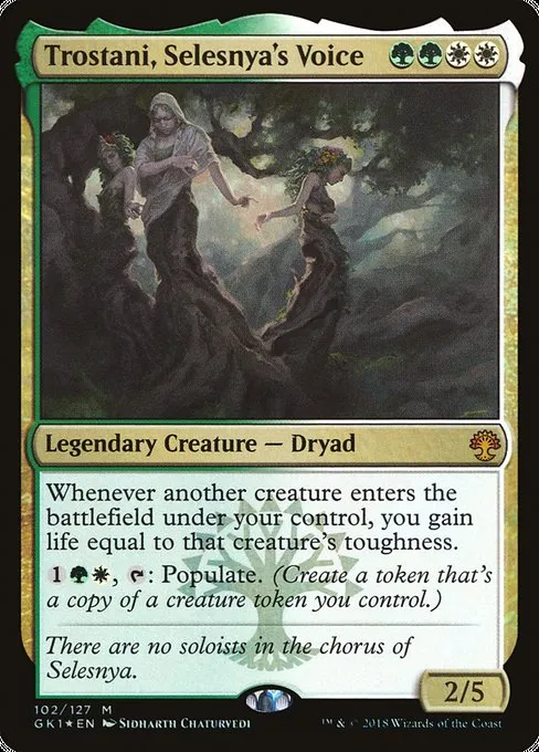 Trostani, Selesnya's Voice · GRN Guild Kit 102/127