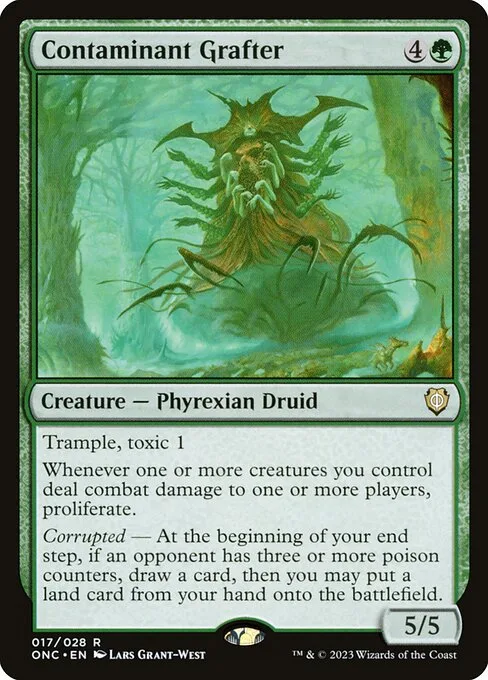 Contaminant Grafter · Phyrexia: All Will Be One Commander 17/174