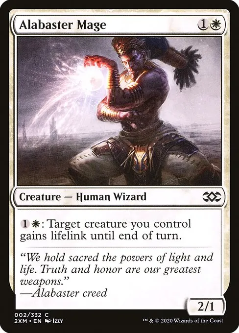 Alabaster Mage · Double Masters 2/384