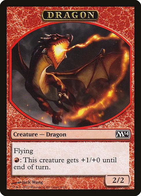 Dragon · Magic 2014 Tokens 6/13