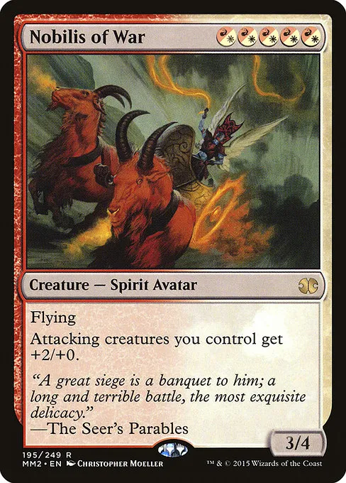 Nobilis of War · Modern Masters 2015 195/249