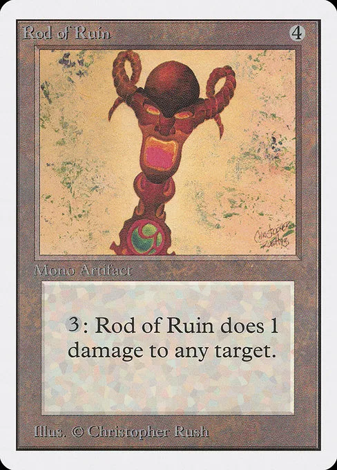 Rod of Ruin · Unlimited Edition 269/302