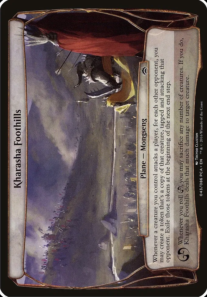 Kharasha Foothills · Planechase Anthology Planes 43/86