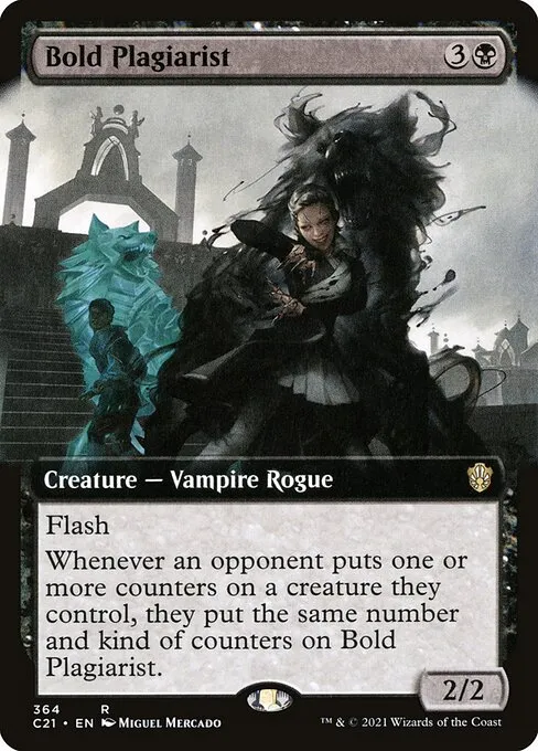 Bold Plagiarist · Commander 2021 364/409