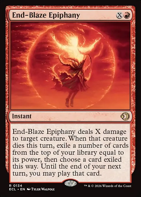 End-Blaze Epiphany · Lorwyn Eclipsed 134/408