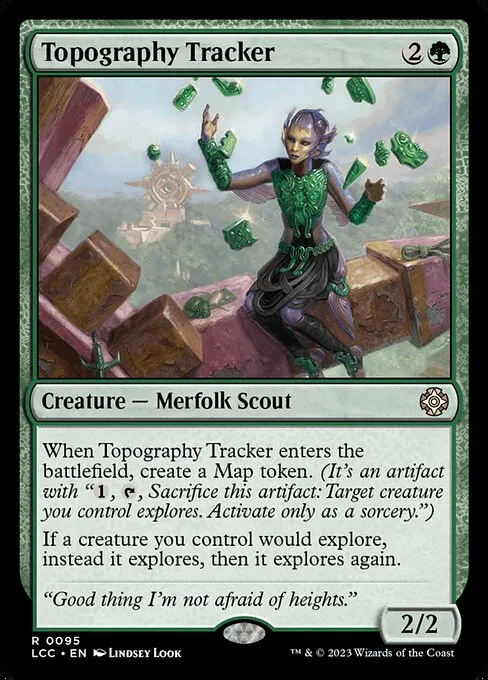 Topography Tracker · The Lost Caverns of Ixalan Commander 95/370