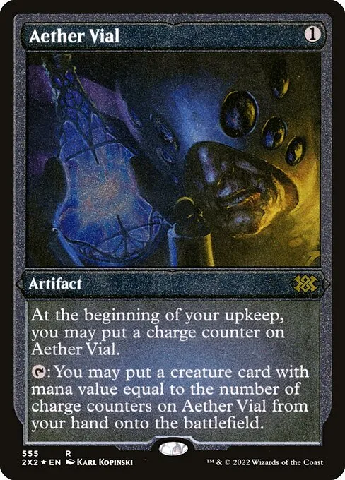 Aether Vial · Double Masters 2022 555/579