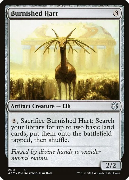 Burnished Hart · Forgotten Realms Commander 200/331