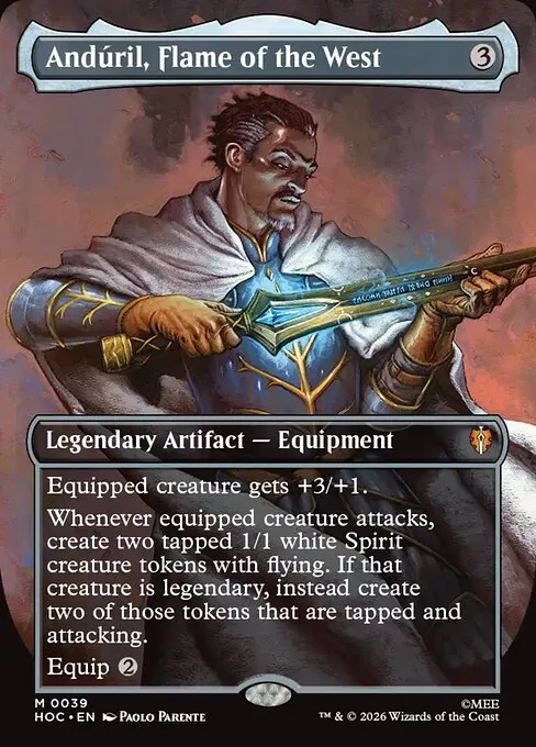 Andúril, Flame of the West · The Hobbit Commander 39/7
