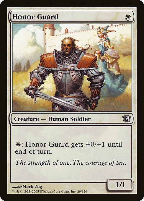 Honor Guard · Ninth Edition 20★/710