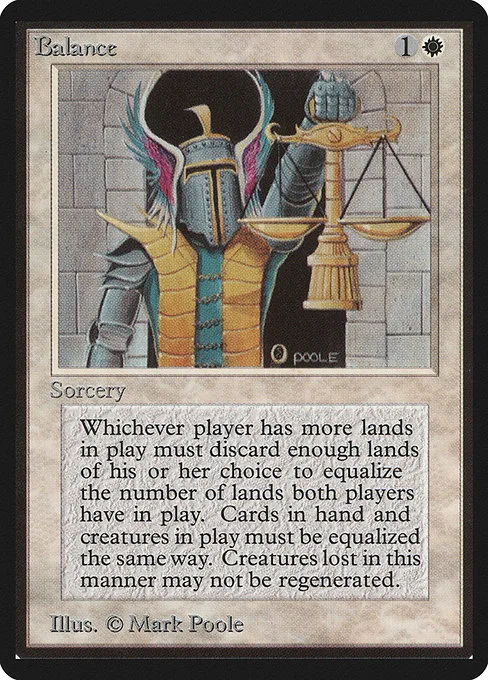 Balance · Limited Edition Beta 3/302