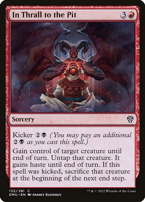 In Thrall to the Pit · Dominaria United 132/453