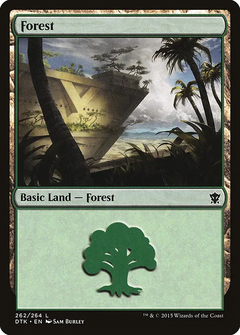 Forest · Dragons of Tarkir 262/264