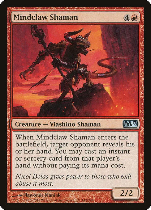 Mindclaw Shaman · Magic 2013 142/249