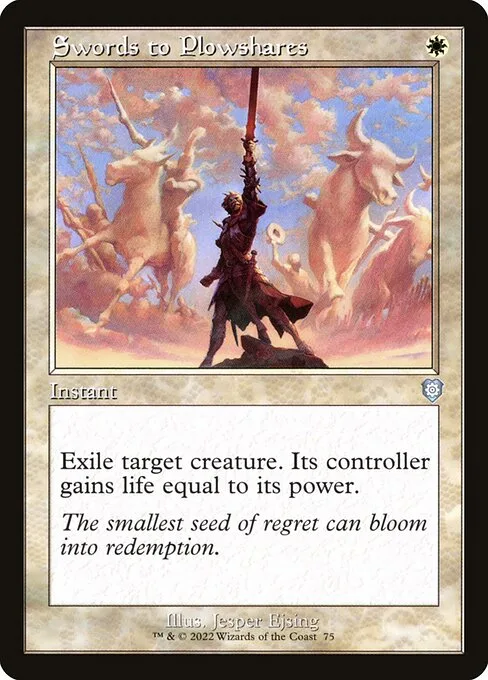 Swords to Plowshares · The Brothers' War Commander 75/209