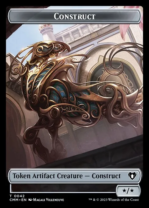 Construct · Commander Masters Tokens 42/81