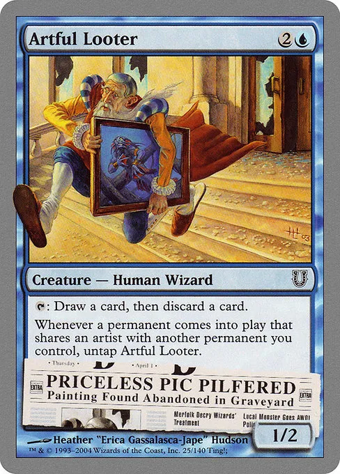 Artful Looter · Unhinged 25/168