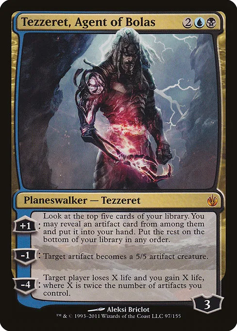 Tezzeret, Agent of Bolas · Mirrodin Besieged 97/155