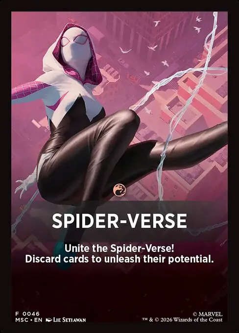 Spider-Verse · Marvel Super Heroes Jumpstart Front Cards 46/61