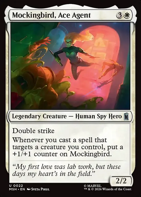 Mockingbird, Ace Agent · Marvel Super Heroes 22/24