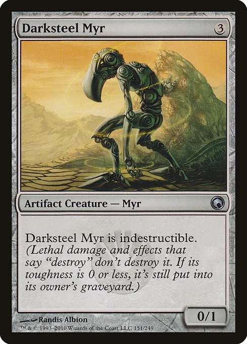 Darksteel Myr · Scars of Mirrodin 151/249