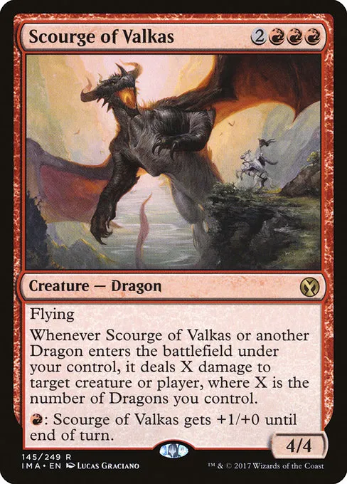 Scourge of Valkas · Iconic Masters 145/249