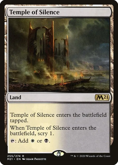 Temple of Silence · Core Set 2021 255/397