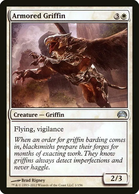 Armored Griffin · Planechase 2012 1/156