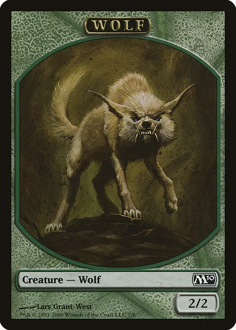 Wolf · Magic 2010 Tokens 7/8