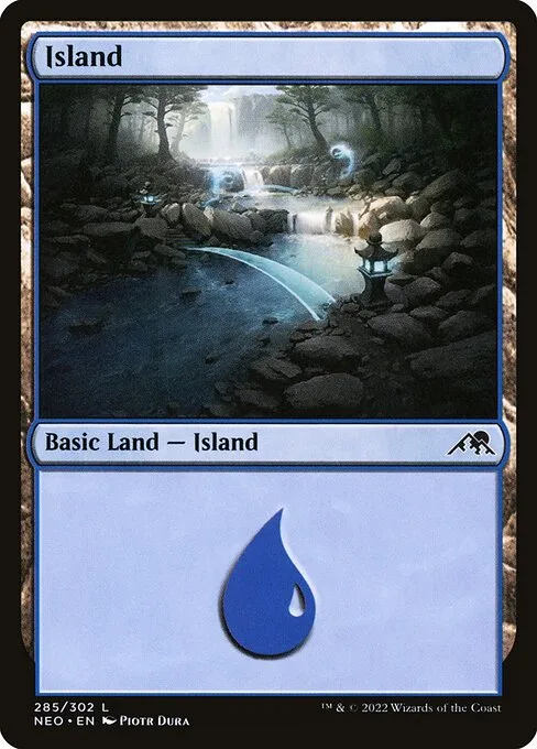 Island · Kamigawa: Neon Dynasty 285/531