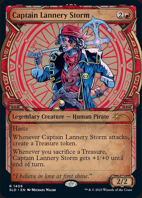 Captain Lannery Storm · Secret Lair Drop 1409/2547