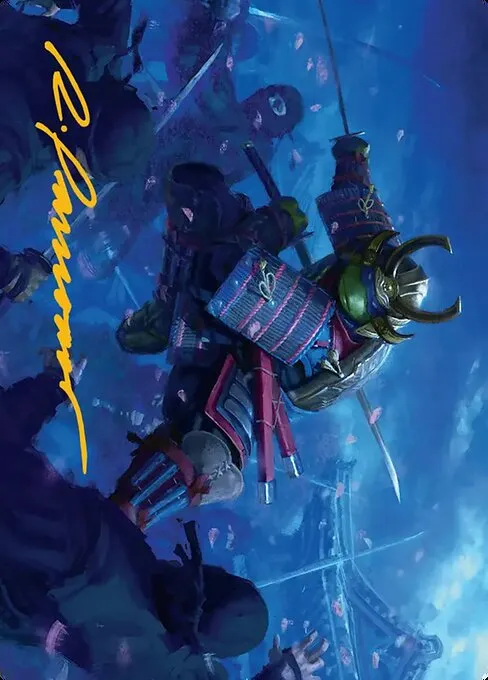 Leonardo, Sewer Samurai // Leonardo, Sewer Samurai · Teenage Mutant Ninja Turtles Art Series 1/54