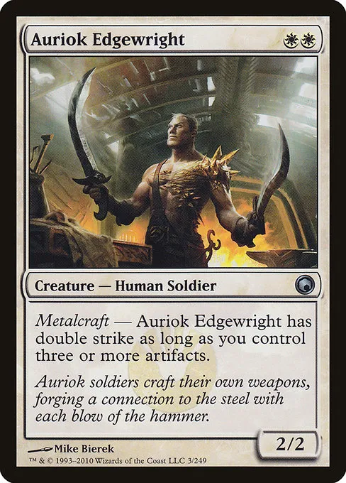 Auriok Edgewright · Scars of Mirrodin 3/249