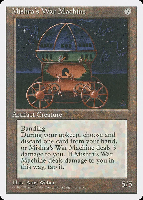 Mishra's War Machine · Fourth Edition 337/380