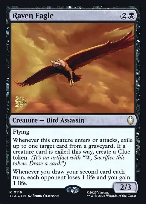 Raven Eagle · Avatar: The Last Airbender Promos 116s/80