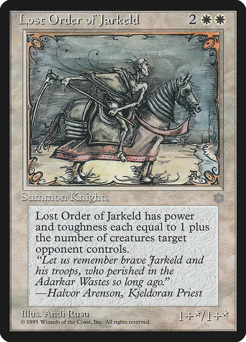 Lost Order of Jarkeld · Ice Age 43/383