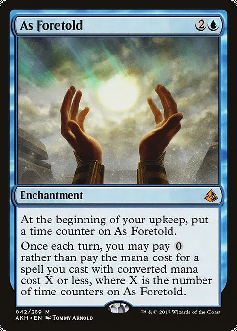 As Foretold · Amonkhet 42/287